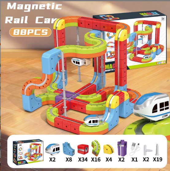 🚄 Anti-Gravity Magnetic Train