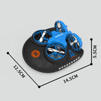 🚁🚗💧 3-in-1 RC Drone Car
