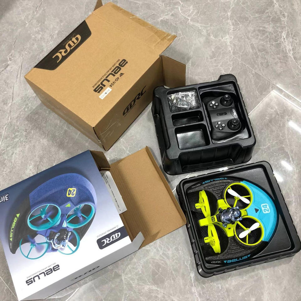 🚁🚗💧 3-in-1 RC Drone Car