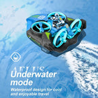 🚁🚗💧 3-in-1 RC Drone Car