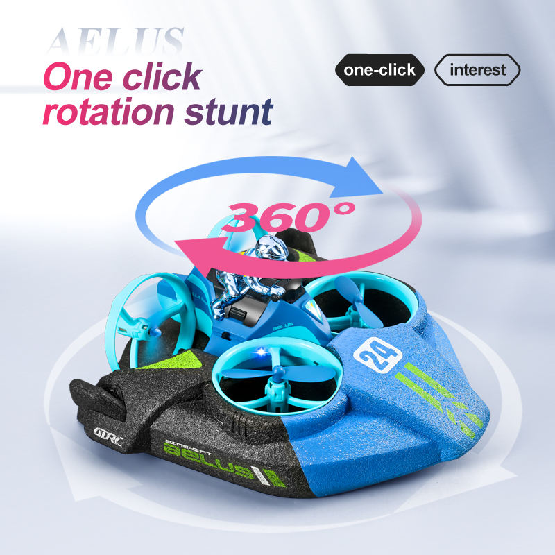 🚁🚗💧 3-in-1 RC Drone Car
