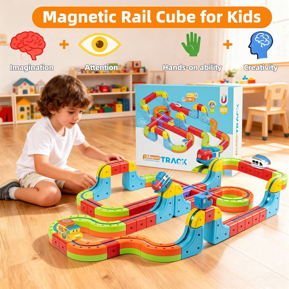 🚄 Anti-Gravity Magnetic Train